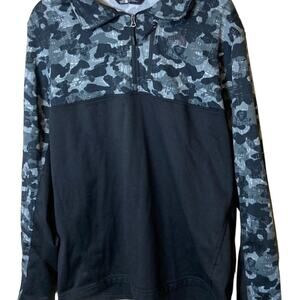 The North face Pullover 3/4 Zipper Jacket‎ 2 Tone Size L